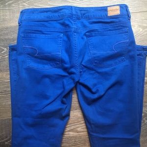 🔵🔵Royal Blue Skinny’s Long length 🔵🔵